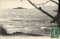 CPA Saint Raphael Le Lion de Mer 