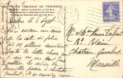 CPA Toulon Sentier du Mourillon au Cap Brun 