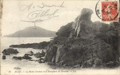 CPA Agay La Roche et le Semaphore de Dramon 