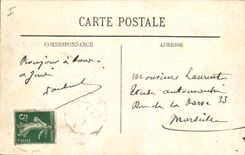 CPA Agay La Roche Crochue et le Semaphore de Dramon 