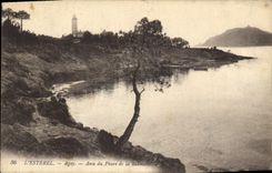 CPA L'Esterel Agay Anse du Phare de la Baumette 