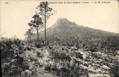 CPA Nouvelle Route de Saint Raphael a Cannes Le Pic d'Aurelle 