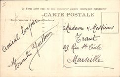 CPA Cote d'Azur Toulon Route du Cap Brun Bord de mer 