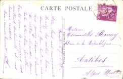 CPA Saint Maximin Var Chapelle Sainte Marie Magdeleine Vue exterieure de la Chapelle et Jardin des D