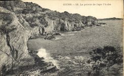 CPA Giens La pointe de Japo l'Aubo 