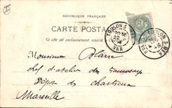 CPA Basilique de Saint Maximin Var Interieur de la Crypte 