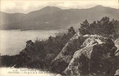 CPA Cote d'Azur l'Esterel Vue prise de la Table d'Orientation 