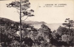 CPA Corniche de l'Esterel Le Trayas Vue d'ensemble 