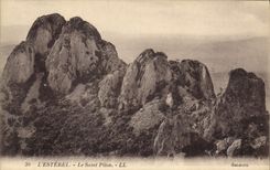CPA L'Esterel Le Saint Pilon 