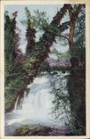 CPA St Zacharie Var Les Bords de l'Huveaunne Chute d'eau 