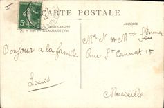 CPA Basilique de Saint Maximin Interieur de la Crypte 