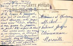 CPA De Mourillon Vue vers le Cap Brun 