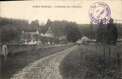 CPA Port Royal L'Entree de l'Abbaye 