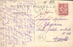 CPA Port Royal L'Entree de l'Abbaye 