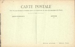 CPA Abbaye de Port Royal S et O Les Ruines des piliers et de la base de la chaire