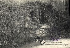 CPA Port Royal Le deversoir de l'ancien etang 