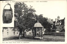 CPA Abbaye de Port Royal des Champs S et O Les Solitaires Puits dans lequel Pascal faisait ses exper