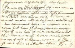 CPA Port Royal des Champs S et O Musee et un des gros pilliers