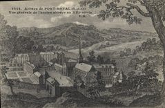 CPA Abbaye de Port Royal S & O Vue Generale de l'ancien abbaye au XV siecle 