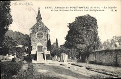 CPA Abbaye de Port Royal S et O Le Musee et les Ruines du Choeur des Religieuses 