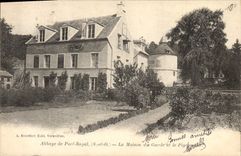 CPA Abbaye de Port Royal S et O La Maison du Garde et la Pigeon 