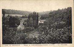 CPA Vallee de Chavreuse Abbaye de Port Royal des Champs S et O Vue d'ensemble 