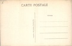 CPA Parc de Rambouillet Perspective du Chateau entre l'lle des Roches et l'lle des Poules