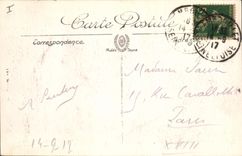 CPA Rambouillet Le Parc Les Coquillages et le Pont sur la riviere