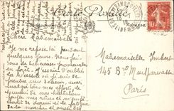 CPA Rambouillet Le Parc vue prise de l'lle des Roches