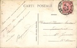 CPA Parc de Rambouillet Le Chateau vu du Tapis Vert