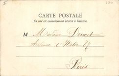 CPA Chateau de Rambouillet Entree 