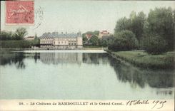 CPA Le Chateau de Rambouillet et le Grand Canal 