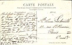 CPA Le Chateau de Rambouillet et le Grand Canal