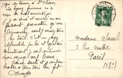 CPA Parc de Rambouillet Le Chateau et le Sphinx