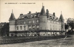 CPA Rambouillet Le Chateau facade Sud 