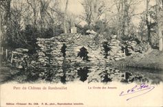 CPA Parc du Chateau de Rambouillet La Grotte des Amants 