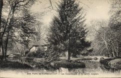 CPA Parc de Rambouillet Les Coquillages et le Jardin Anglais 