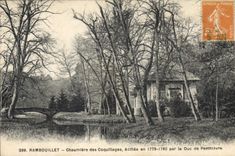 CPA Rambouillet Chaumiere des Coquillages edifee en 1779 1780 par le Duc de Penthievre 