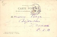 CPA Chateau de Rambouillet Salle a manger