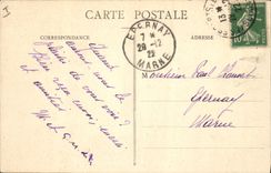 CPA Rambouillet Le Chateau Facade Midi Est