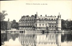 CPA Chateau de Rambouillet vu des Iles 