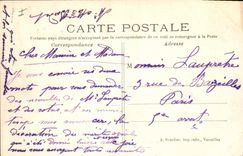 CPA Chateau de Rambouillet Facade Sud 