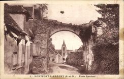 CPA Montfort l'Amaury S et O Porte Bardoul 