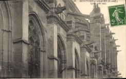 CPA Montfort l'Amaury S et O Eglise Cote sud 