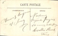 CPA Montfort l'Amaury S et O Eglise Cote sud