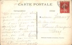 CPA Montfort l'Amaury S et O Grand charntier du cimetiere