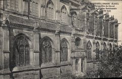 CPA Montfort l'Amaury S et O Perspective du Chevet de l'Eglise Renaissance Cote sud 