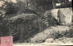 CPA Montfort l'Amaury S et O Ruines de l'Abside de la Chapelle du Chateau 