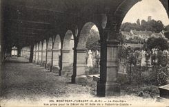 CPA Montfort l'Amaury S & O Le Cimetiere Vue prise por le decor du 3 Acte de Robert le Diable 