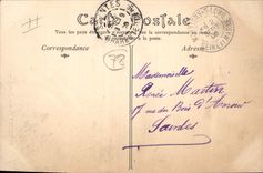 CPA Montigny Seine et Marne Entree de Ville par le Viaduc 